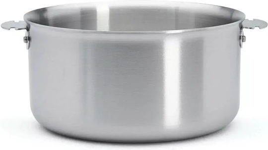 De Buyer Βαθιά Ανοξείδωτη Κατσαρόλα 4.1lt
