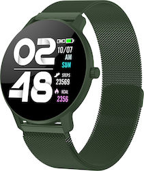 Bemi Ari Stainless Steel Smartwatch with Heart ...