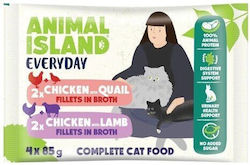 Animal Island Wet Cat Food 4 Pieces 85g Animal Island Wet Cat Food 4 Pieces 85g