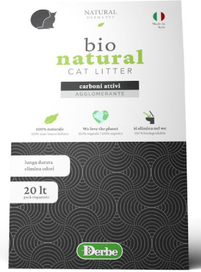 Natural Derma Pet Pflanzliche Katzenstreu 8kg / 20l