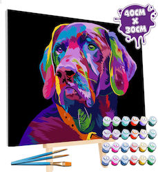Splat Planet Wooden Colouring Set 40x30cm