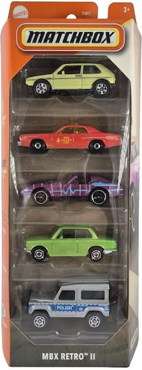 Mattel Matchbox 5 MBX Off Road II Комплект Колички MBX Off Road II Полицейска Количка