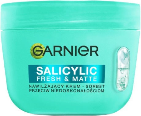 Garnier Sorbet Salicylic Fresh & Pure Light 48h Moisturizing Day Face Cream with Niacinamide & Centella Asiatica 85ml