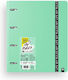 Carchivo Clipboards 360 Rings My Rules A4 & Replacement Sheets Grid Light Green