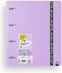 Carchivo Clipboards 360 Rings My Rules A4 And Replacement Purple Grid Sheets