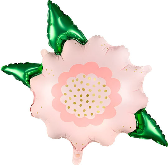 Μπαλόνι Baby Shower Λουλούδια Jumbo Ροζ 70εκ.