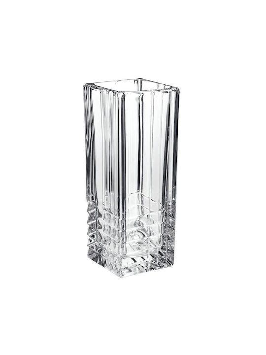 Bormioli Rocco Set Dekorative Glasvasen 2000 Quadro Transparente 3Stücke