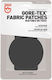 Klim Black Fabric Clothing Patch