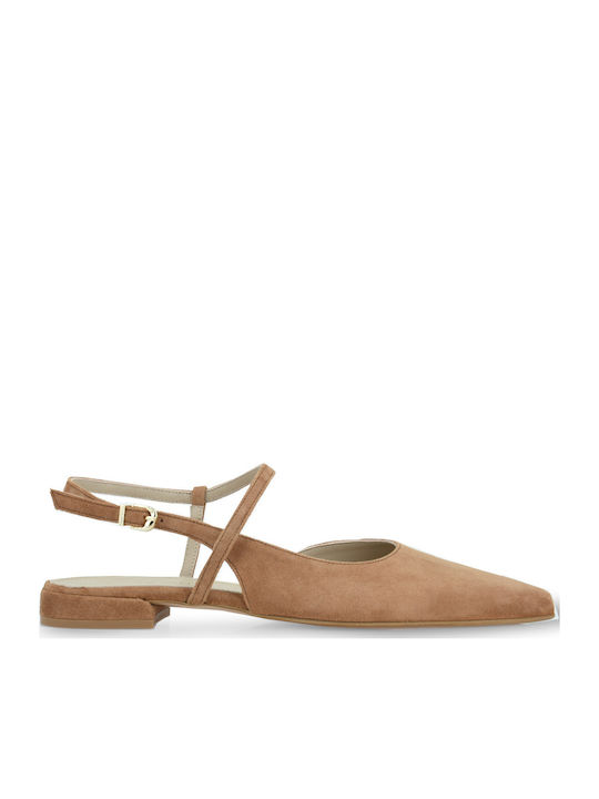Suede Γόβες με Χαμηλό Τακούνι Ταμπά