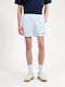 Men's Swimwear Shorts White with Stripes