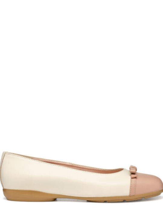 Annytah Damen Ballerinas Beigen