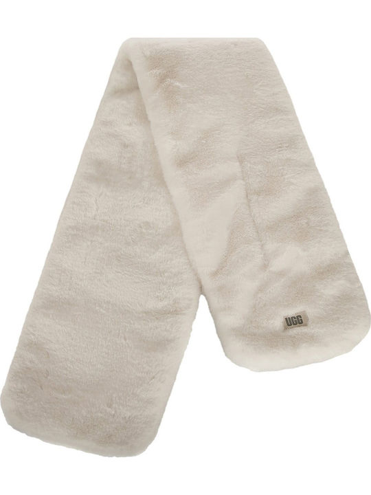 UGG Scarf Women's Furry Scarf Gray