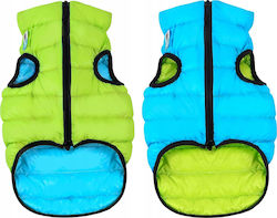 Doggy L 65 Ανεμοδιαπερατο Airyvest Διπλης Οψης Ανοιχτο Πρασινο + Μπλε