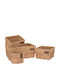Iliadis Wicker Storage Basket 4 Pieces