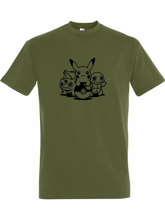 T-shirt Unisex " Pokemon Fanart Design " Light ...