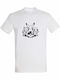T-shirt Unisex " Pokemon Fanart Design " White