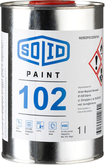 Solidpaint 102 Rustproof Paint Anti-corrosion Metal Iron 1 L Ral 6017