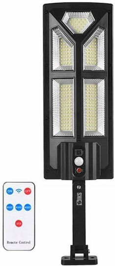 Lampă Solară de Stradă Alb Natural cu Senzor de Mișcare și Telecomandă IP65 33x13x4.5cm