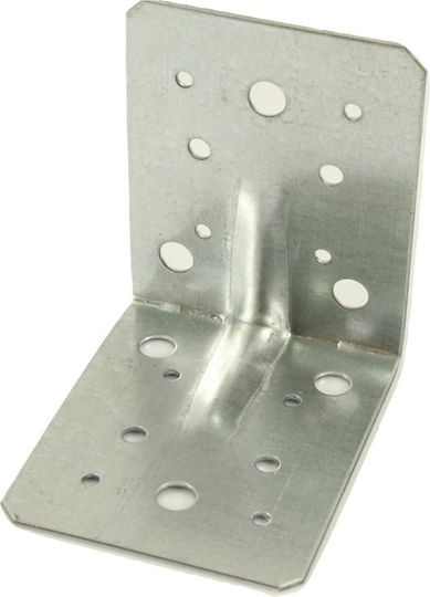 Raft De Colț Din Lemn În Culoare Argintie 105x105mm