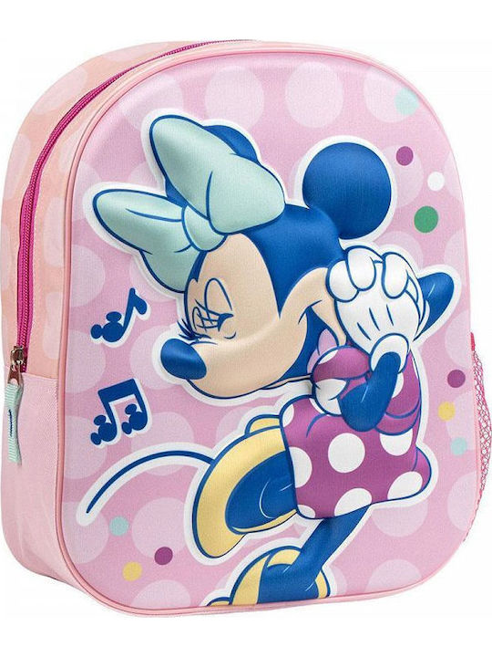Cerda Minnie Mouse Σχολική Τσάντα Πλάτης Νηπιαγ...