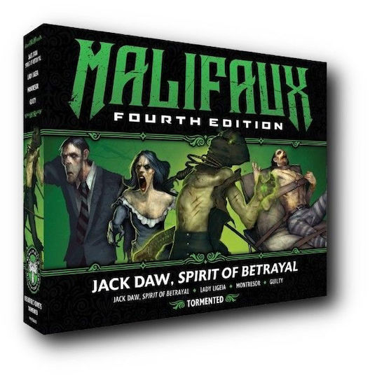 Malifaux 4e Resurrectionists Jack Daw Spirit Betrayal