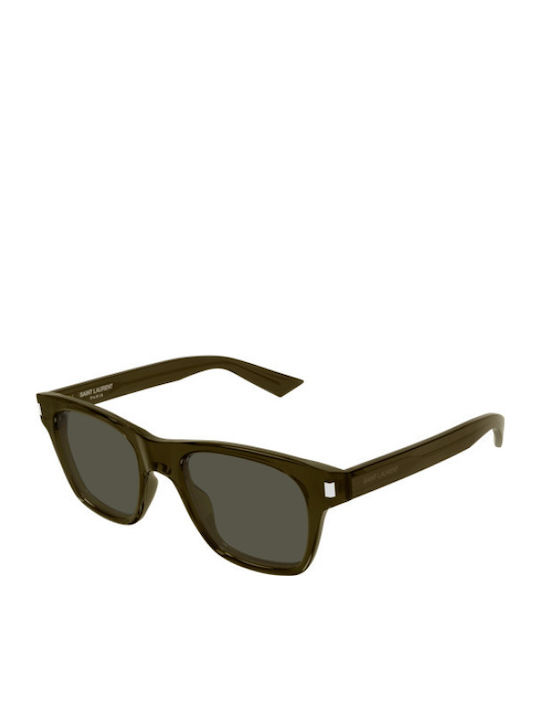 Ysl Ochelari de Soare Unisex cu Ramă Maro și Le...