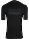 Kurzarm Herrenbluse Schwarz