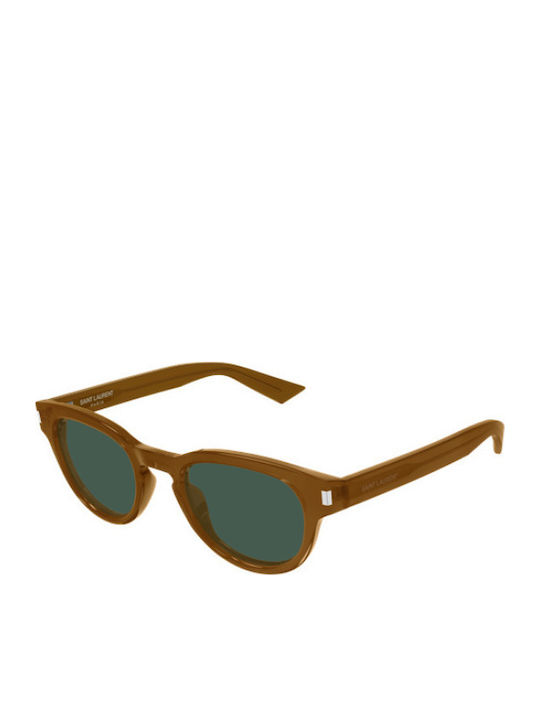 Ysl Unisex Ochelari De Soare Cu Ramă Maro Din P...