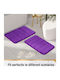 Alista Home Covoraș Antiderapant De Baie AT1CT-IM1P-RS1S-DT25025/002 Violet 50x80 cm