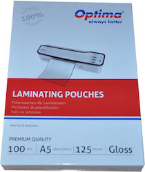Optima Ζελατίνα Πλαστικοποίησης A5 125 microns