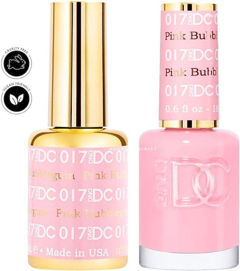 Dermacol Ojă Pentru Unghii Cu Gel Roz Bubblegum 5ml