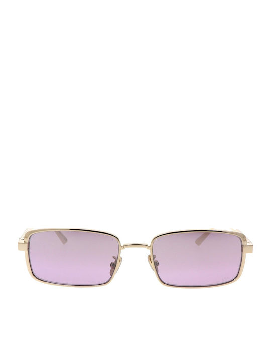 Dior Unisex Γυαλιά Ηλίου με Χρυσό Μεταλλικό Σκελετό και Χρυσό Ντεγκραντέ Φακό DIORCANNAGE S2U C0G6
