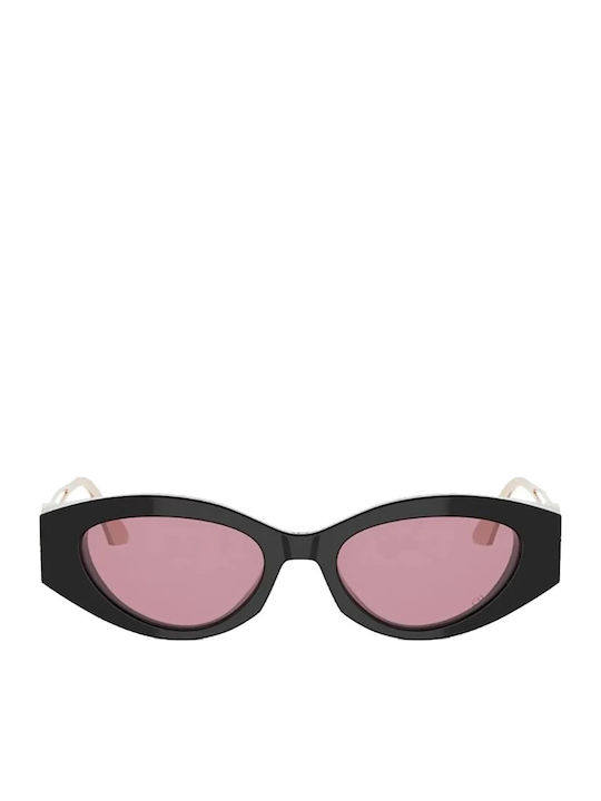 Dior Women's Sunglasses with Gold Horn-Rimmed Frame and Gold Lens 30MONTAIGNE B6I 10R0