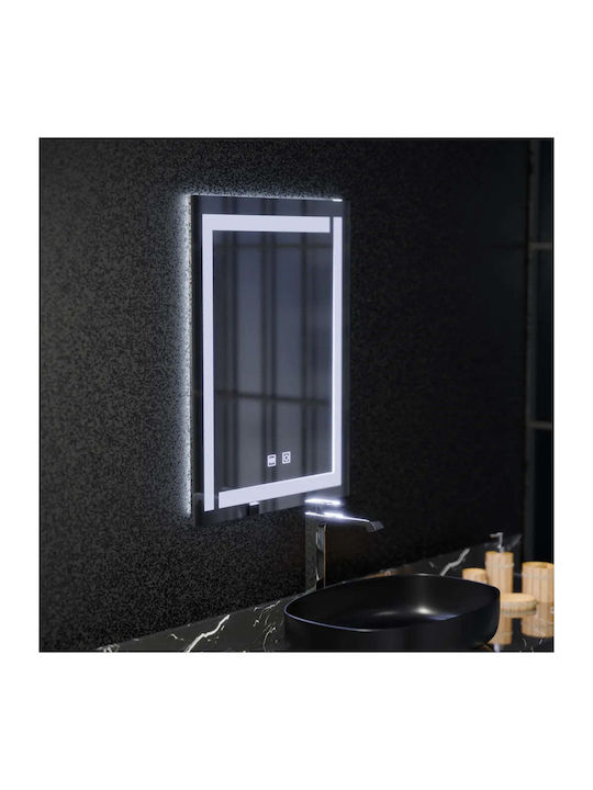 Alista Home Огледало за Баня LED Touch 60x45см