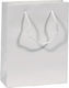 Mertzios.gr White Paper Gift Bag 11.5x16cm