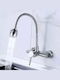 Alista Home Cf014 Baterie Chiuvetă Bucătărie Perete Flexibilă Argintie