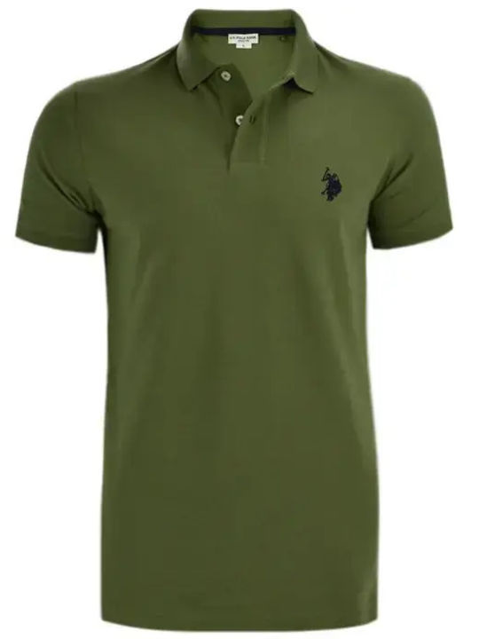 U.S. Polo Assn. Assn Polo Μπλούζα Κοντομάνικη Λαδί