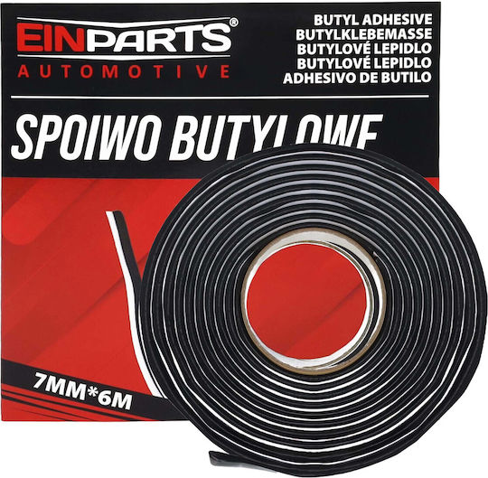 Einparts Butyl Tape 7x7 Mm Lamps Bodywork Heat Resistant