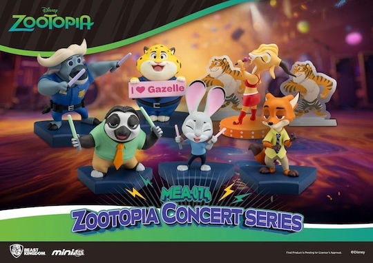 Beast Kingdom Zootopia Concert Series Mini Egg Attack Figure
