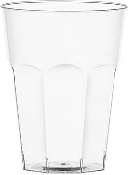 Set 50 Vase De Unică Folosință Raki 270ml Pahare Din Poliester Mn0151408