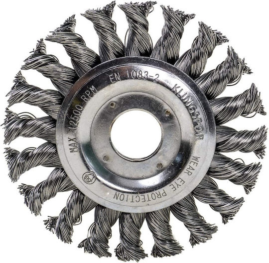 Perie Rotundă Răsucită Klingspor Br 600z 115x14x22.23mm Ext 358311
