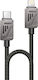 Datenkabel Typ-C Zu Blitzkabel Pd 27w Schnelles Laden 1.2m Nylon Yesido Schwarzes