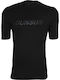 Kurzarm Herrenbluse Schwarz