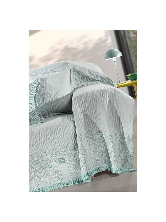 Guy Laroche Moreno Zweisitzer-Sofa Überwurf Che...