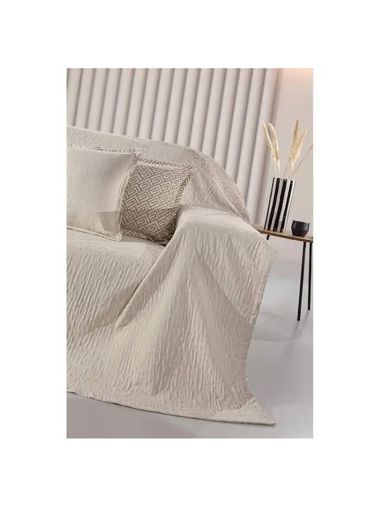 Guy Laroche Moreno Zweisitzer-Sofa Überwurf Chenille 180x250cm Ammos