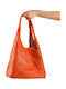 Women's Shoulder Shopper Bag Tabac Brown