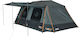 OZtrail Fast Frame Headland 10P Summer Camping Tent Green for 10 People 430x305x200cm