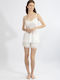 Harmony Sommer Babydoll Weiß