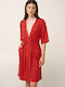 Vamp Summer Women's Robe Red