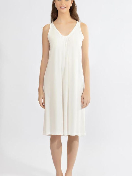 Harmony Summer Cotton Women's Nightgown Lilac